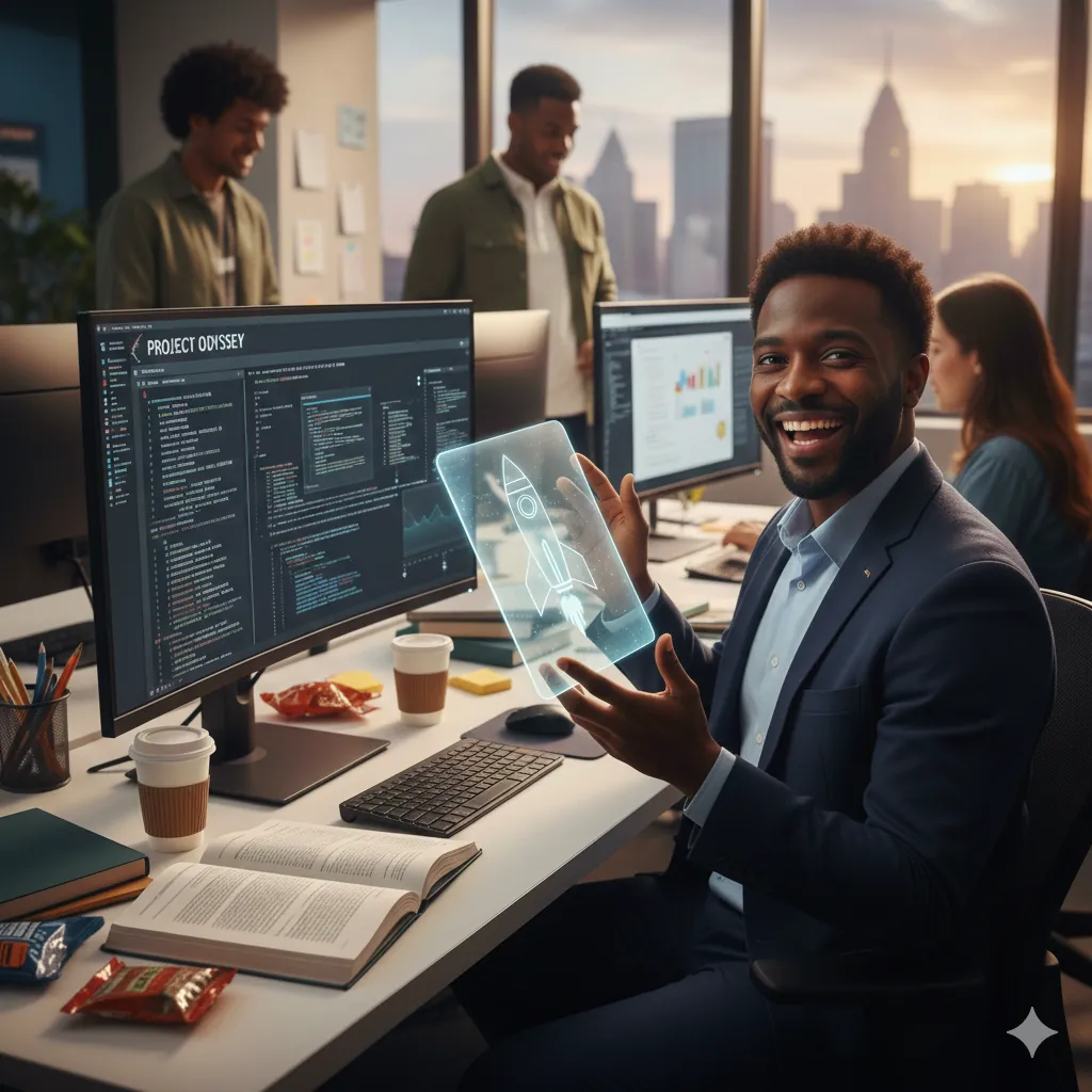 Ole Technologies team developing digital products